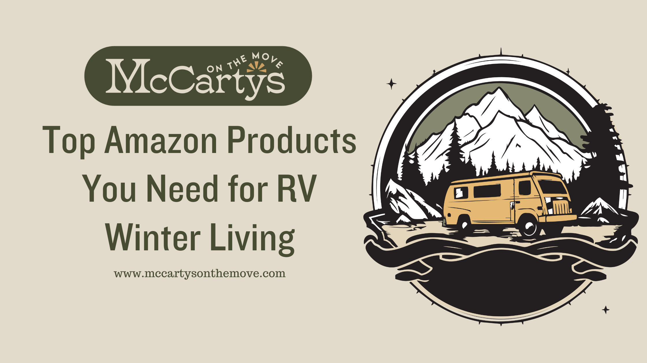 Top Amazon Products You Need for RV Winter Living